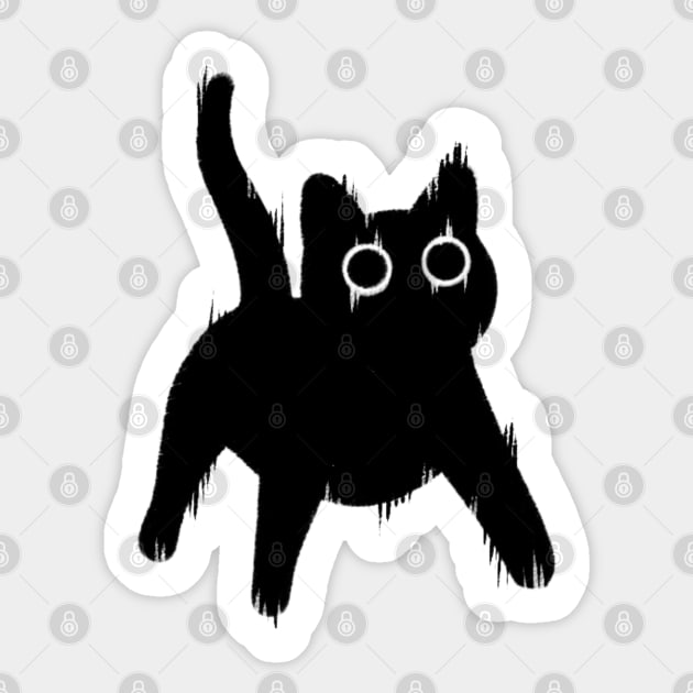 void cat II Sticker by withurie